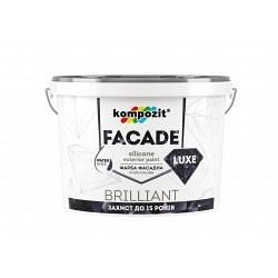 Краска фасадная KOMPOZIT силиконовая Facade Luxe 1,4 кг
