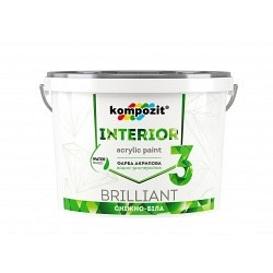 Фарба інтер'єрна KOMPOZIT Interior 3 7 кг