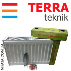 Радіатор сталевий TERRA teknik т22 300x1000 бокове підключення Тячів