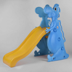 Горка Pilsan "Dino slide" Синяя с желтым (92053) Новая Прага