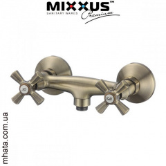 Смеситель для душкабины Mixxus Premium Retro Bronze (Chr-003) Запоріжжя