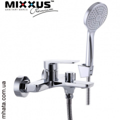 Смеситель для ванны короткий нос MIXXUS Premium Albert Euro (Chr-009), Польша Кропивницкий