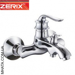 Змішувач для ванни, короткий ніс Zerix Z30219 Euro Chr-009 Київ