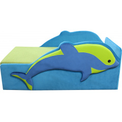 Детский диванчик Ribeka Дельфинчик Голубой (26M02) Суми