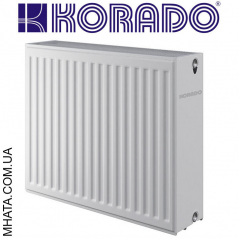 Стальной радиатор KORADO 33 300x1600 боковое подключение Ясногородка