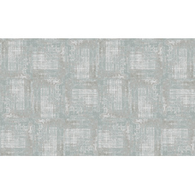 Виниловые обои на флизелиновой основе Samsara Yuanlong 881305 Бирюзовый-Серый