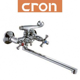 Смеситель для ванны длинный нос Cron SMES (Chr-143)