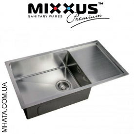 Кухонна мийка Mixxus MX7844-200x1.2-SATIN