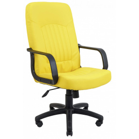 Офисное кресло руководителя Richman Фиджи Флай 2240 Пластик М2 AnyFix Желтое