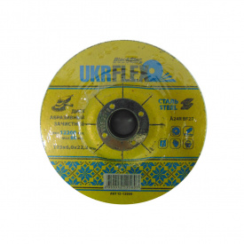 Диск Т 27 125x6,0x22,2 мм зачистной по металлу BLACK STAR UKRflex 5 шт 12-12560