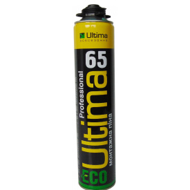 ULTIMA ECO Поліуретанова монтажна піна ПРОФ-10 всесезонна 842 ml 12 шт ПТ-2143