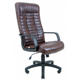 Офисное Кресло Руководителя Richman Прованс Титан Dark Brown Пластик М1 Tilt Коричневое