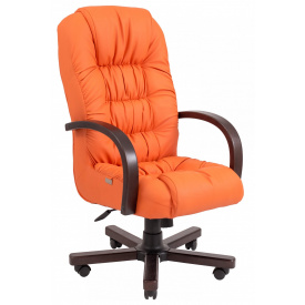 Офисное Кресло Руководителя Richman Ричард Флай 2218 Wood М2 AnyFix Оранжевое