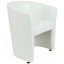 Кресло Richman Бум Единица 650 x 650 x 800H см Zeus Deluxe Snow/2200 Белое Хмельницький
