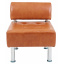 Кресло Richman Офис 680 x 680 x 750H см Со спинкой Титан Cognac Коричневое Тернопіль
