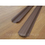 Штакетник двухсторонний 0,5 мм мат коричневый (RAL 8017) (Корея) Ужгород
