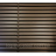 Паркан жалюзі Classic 40/120 мм з оцинкованого металу з полімерним покриттям Вишневе