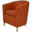 Кресло Richman Бафи 65 x 65 x 80H Etna 051 Оранжевое Хмільник