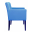 Кресло Richman Остин 61 x 60 x 88H Zeus Deluxe Blue Голубое Запоріжжя