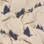 Виниловые обои на флизелиновой основе Rasch Kimono 409550 Синий-Бежевый Київ