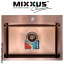 Кухонная мойка Mixxus MX5843х200x1.0-PVD-BRONZE Харків