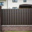 Забор двусторонний 0,45 мм мат коричневый (RAL 8017) (Италия) Киев