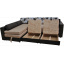 Угловой диван Ribeka Лорд А+ Серо-коричневый (05H01) Изюм