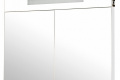 Галерея Аква Родос Ника NEW с подсветкой 95 см (белая)