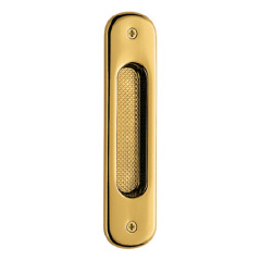 Дверна ручка Colombo CD 211 Полірована латунь на розсувні двері Вознесенськ