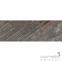 Плитка 9,4х27,5 Colorker Outland Deep темно-коричневая Тернополь