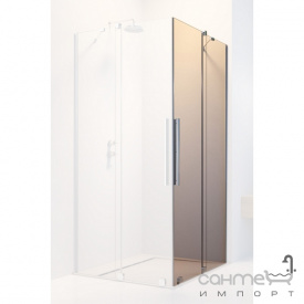 Права частина душової кабіни Radaway Furo KDD 100 R 10105100-01-01R хром / прозоре скло