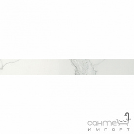 Керамогранит - фриз 7x60 Atlas Concorde Marvel Listello Calacatta Белый
