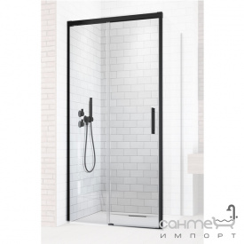 Двері прямокутної душової кабіни Radaway Idea Black KDJ 100 лівосторонні 387040-54-01L