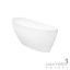 Отдельностоящая ванна с сифоном Besco Keya 165x70 белая Дубно
