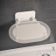 Сидение для ванной комнаты Ravak Chrome прозрачное, конструкция белая B8F0000028 Днепр