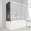 Шторка для ванны боковая Besco Duo Slide II 70x150 закаленное прозрачное стекло Кропивницкий
