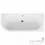 Асиметрична ванна Besco Avita 180x80 біла, права Житомир
