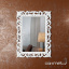 Декоративне дзеркало для ванної кімнати Marsan Angelique 750x1000 капучіно Київ