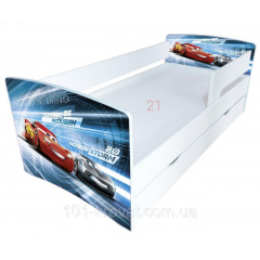 Детская кровать с бортиком машина для мальчиков 170x80 см Kinder Cool-2020 Черновцы