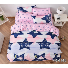 Комплект постельного белья полуторный Литл Старс Звезды Little Stars 150x220 Луцк