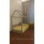 Кровать домик детский напольный из массива дерева Мажорчик 160х80 см Николаев