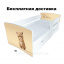 Детская кровать с защитным бортиком Зайки обнимуси 170x80 см Kinder Cool-2020 Николаев