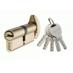 Цилиндр Дверной Siba Перфорированный Ключ-Вороток 80 Мм 45Х35 Латунь (240655) Вознесенськ