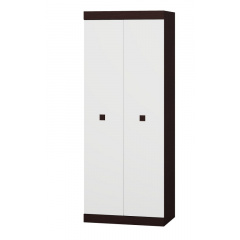 Шкаф распашной 2-х дверный Эверест Соната-800 венге + белый Кропивницкий