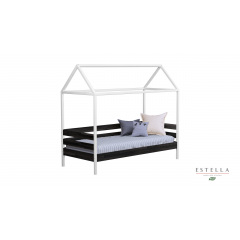 Дитяче ліжко Estella Аммі 80х190 см дерев'яна з будиночком колір-106 венге Чернігів
