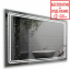 Зеркало в ванную с LED-подсветкой StudioGlass SALTON (800*600) Запоріжжя