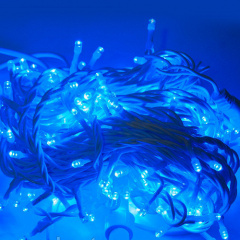 Гирлянда внешняя Delux Icicle 75 LED 2x0,7m flash синий/белый IP44 EN (90012957) Александрия