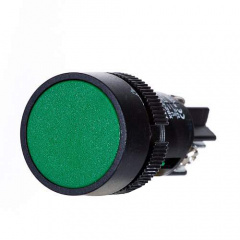 Кнопка XB2-ЕН131 1NO зелена з фіксацією АскоУкрем Тернопіль