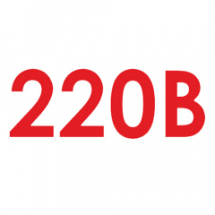 Знак 220В (комплект 10шт) Львов