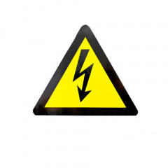 Знак Осторожно! Электрическое напряжение d80 Дніпро